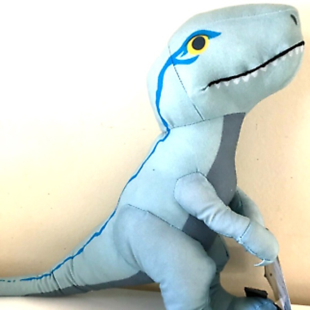 Jurassic World Blue Velociraptor Plush 23” Dinosaur Stuffed Animal